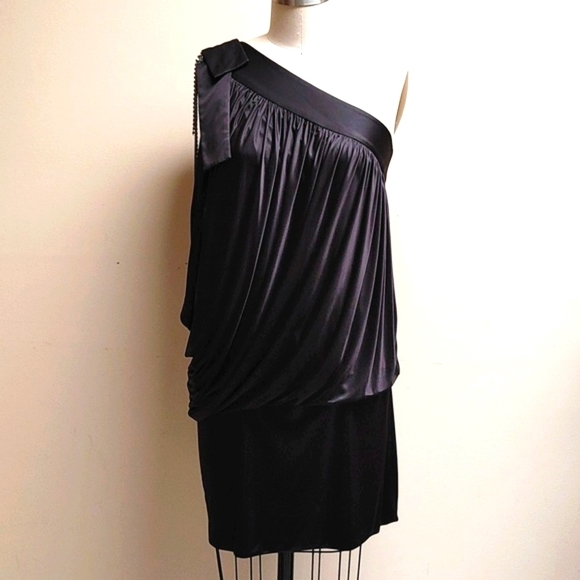 Robert Rodriguez Dresses & Skirts - Robert Rodriguez Black One Shoulder Dress M